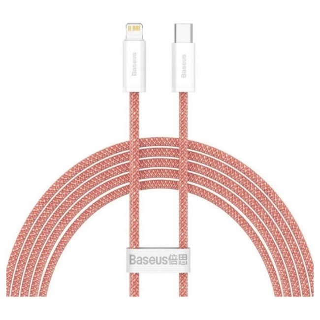 Кабель Baseus Dynamic Series Fast Charging Data Cable Type-C to Lightning 20W 2m Оранжевый (CALD000107) | Фото 2 из 3