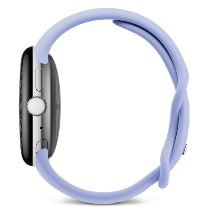Умные часы Google Pixel Watch 4 41mm Wi-Fi Серебряный/Фиолетовый (Polished Silver/Iris)