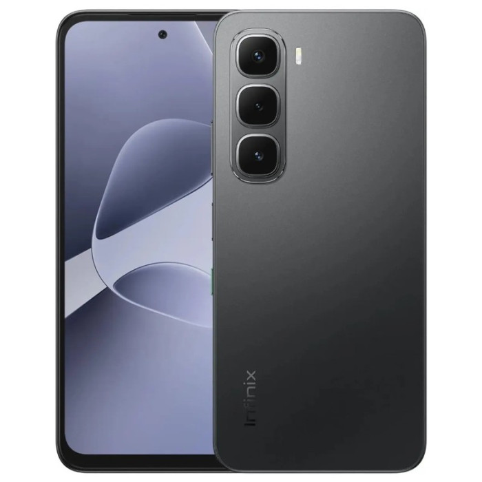 Смартфон Infinix Hot 60i 4G 6/128GB Гладкий черный (Sleek Black)
