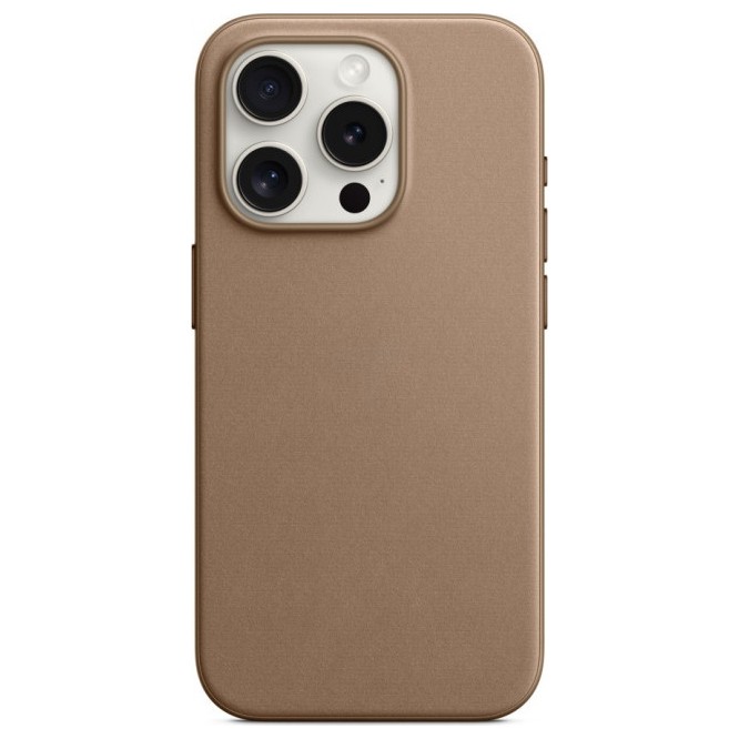 Чехол FineWoven Case MagSafe для iPhone 15 Pro Max Taupe