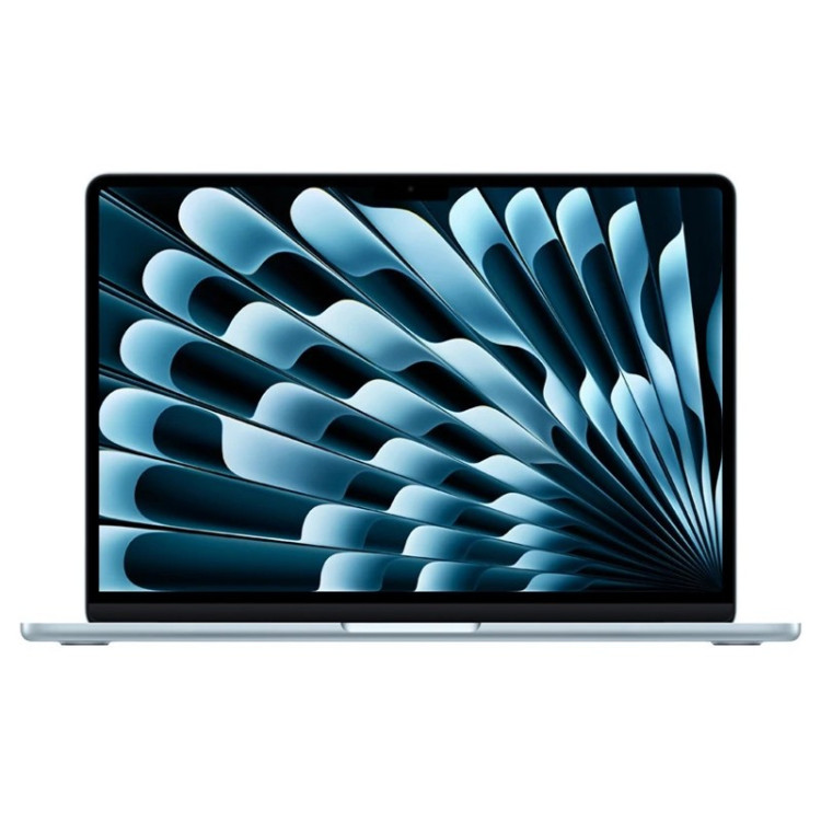 Ноутбук Apple MacBook Air 13 2025 MC6T4 (Apple M4, 16GB/256GB, 10-Core CPU, 8-Core GPU) Небесно-голубой (Sky Blue)
