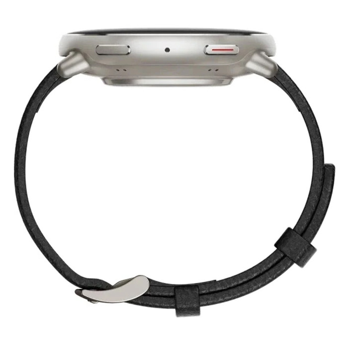 Умные часы Amazfit Active 2 Round Premium Черный (Black Leather)