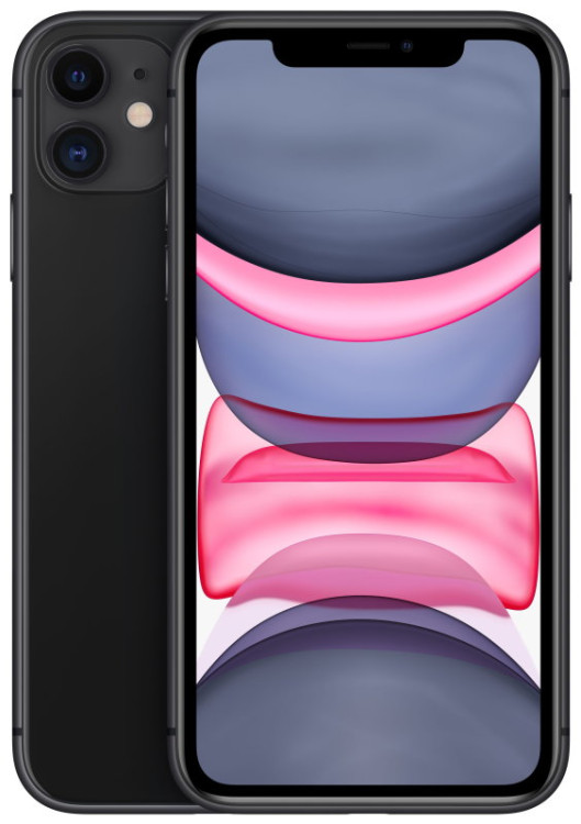 Смартфон Apple iPhone 11 64GB SlimBox Черный (Black) (Без RuStore)