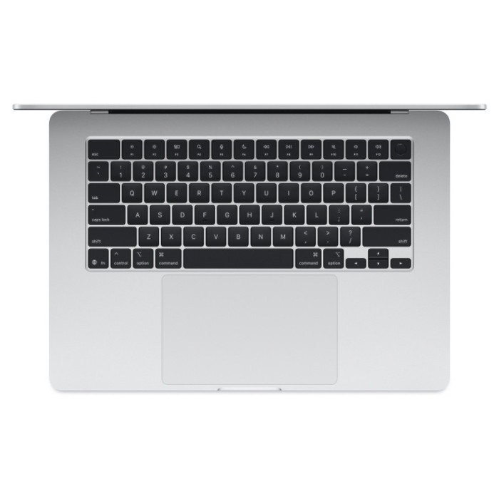 Ноутбук Apple MacBook Air 15 2025 MW1G3 (Apple M4, 10-Core CPU, 10-Core GPU, 16GB/256GB SSD) Серебристый (Silver) | Фото 2 из 4