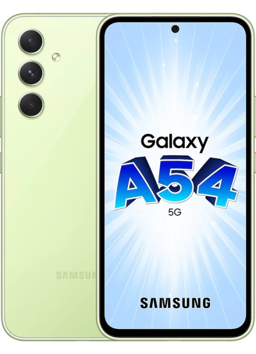 Смартфон Samsung Galaxy A54 5G 8/256GB Желтый (Awesome Lime) | Фото 10 из 10