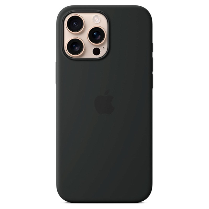 Чехол накладка Silicone Case для iPhone 16 Pro Черный | Фото 1 из 1