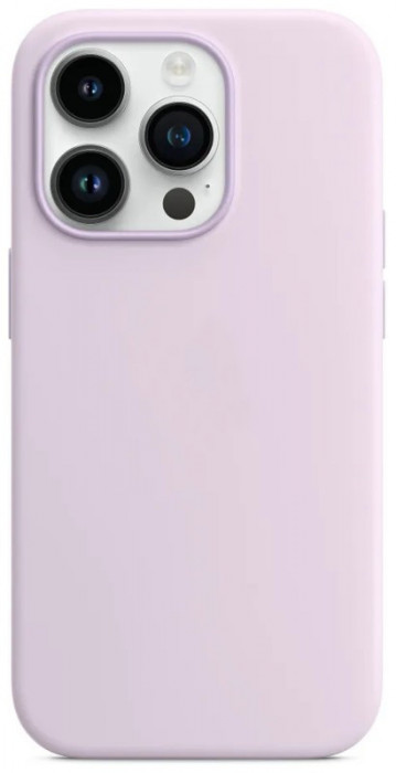 Чехол Silicone Case with Magsafe для iPhone 14 Pro Max Lilac