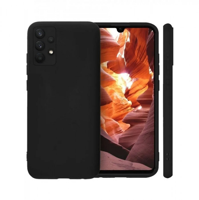 Чехол Silicone Cover для Samsung Galaxy A33 Черный | Фото 3 из 5