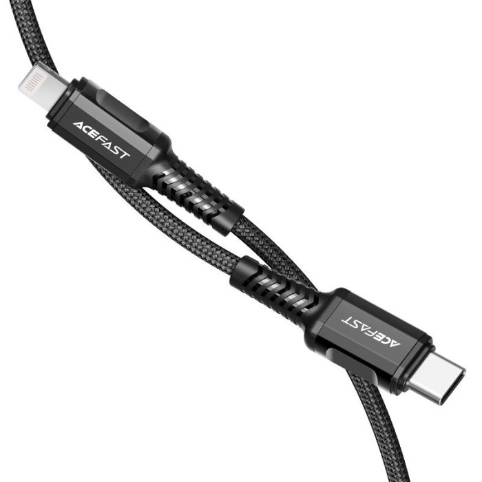 Кабель ACEFAST C1-01 USB-C - Lightning Черный | Фото 2 из 2