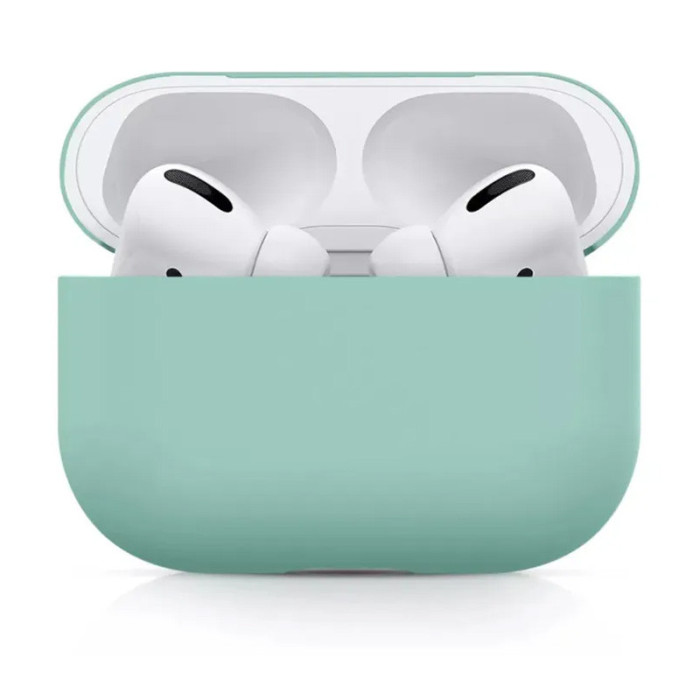 Чехол Gurdini Liquid Silicone Protective Case для AirPods Pro 2 Мятный | Фото 2 из 2