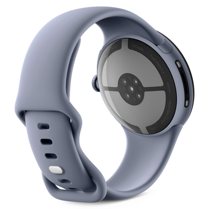 Умные часы Google Pixel Watch 4 45mm Wi-Fi + LTE Сатин/Лунный Камень (Satin Moonstone/Moonstone)
