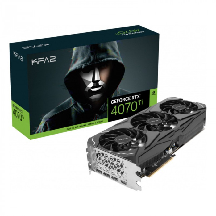 Видеокарта KFA2 GeForce RTX 4070 Ti ST 1-Click OC 12Gb (47IOM7MD6TTK), Retail | Фото 9 из 11