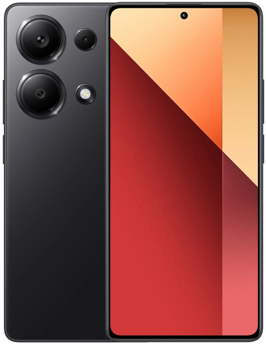 Смартфон Xiaomi Redmi Note 13 Pro (NFC) 12/512GB Чёрный (Midnight Black)