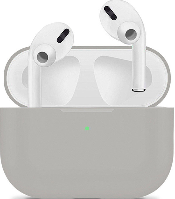 Чехол Gurdini Liquid Silicone Protective Case для AirPods Pro 2 Серый | Фото 2 из 2
