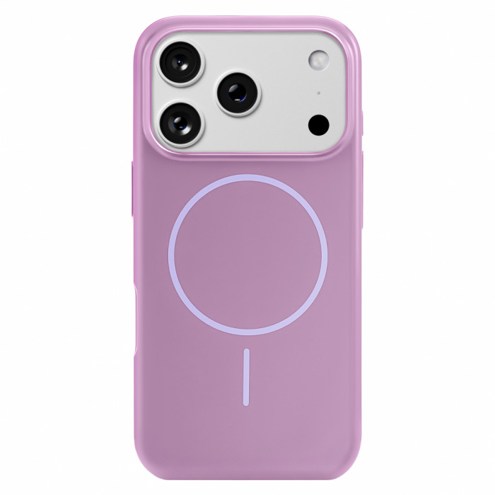 Чехол защитный Rocket Glaze для iPhone 17 Pro Max, MagSafe совместимый, фиолетовый