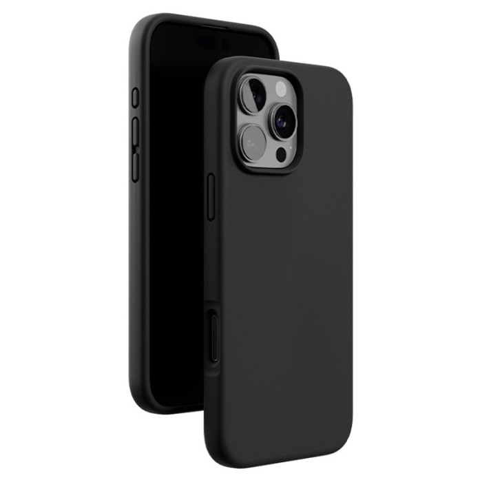Чехол защитный VLP LITE Haze Case c MagSafe для iPhone 16 Pro, черный