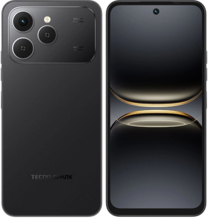 Смартфон TECNO SPARK 40 4/256GB Черный (Ink Black)