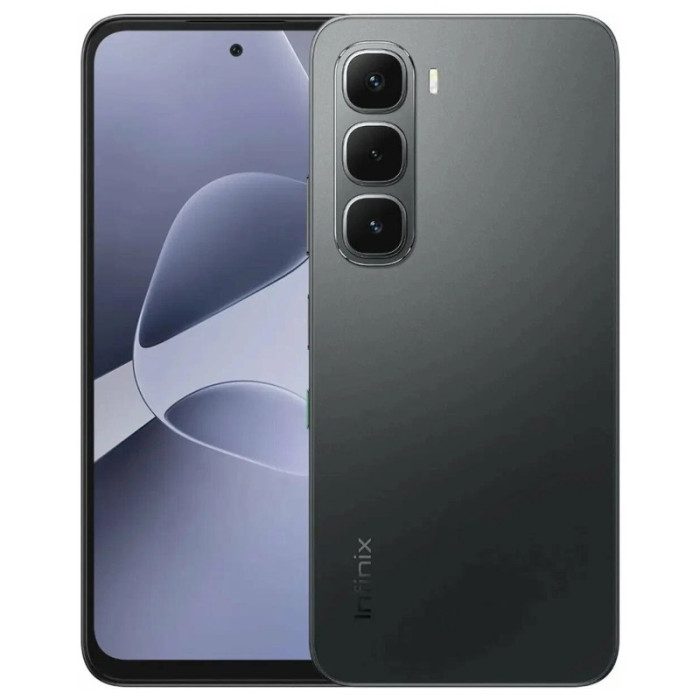 Смартфон Infinix Hot 60i 4G 4/128GB Гладкий черный (Sleek Black)
