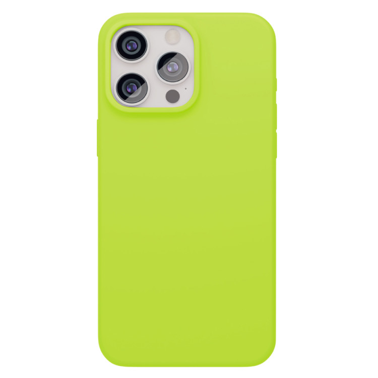 Чехол защитный VLP Aster Case с MagSafe для iPhone 15 Pro Max, неоновый зеленый