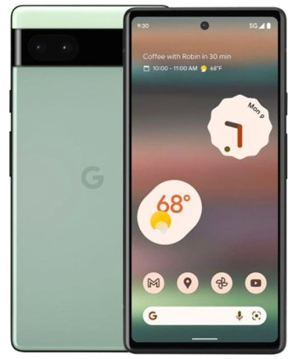 Смартфон Google Pixel 6A 6/128GB Зеленый (Grey/Green) | Фото 4 из 4