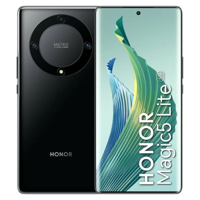 Смартфон Honor Magic 5 Lite 5G 8/256GB Черный (Black) | Фото 1 из 3