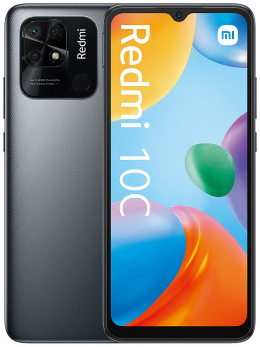 Смартфон Xiaomi Redmi 10C 4/128GB Серый (Gray) | Фото 4 из 4