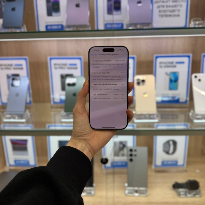 Б/У Смартфон Apple iPhone 16 Pro 1024GB Natural Titanium (Натуральный Титан) | Фото 4 из 5