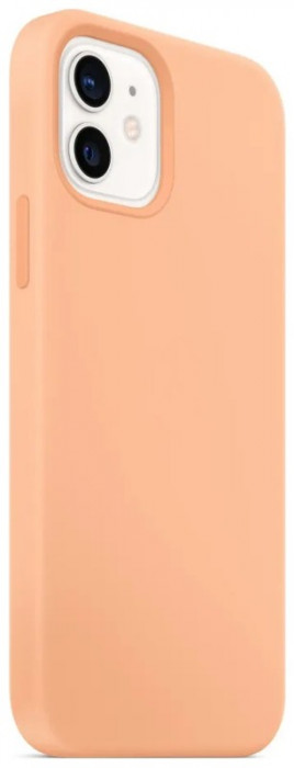 Чехол Silicone Case with Magsafe для iPhone 12/12 Pro Бежевый (Cantaloupe) | Фото 2 из 4