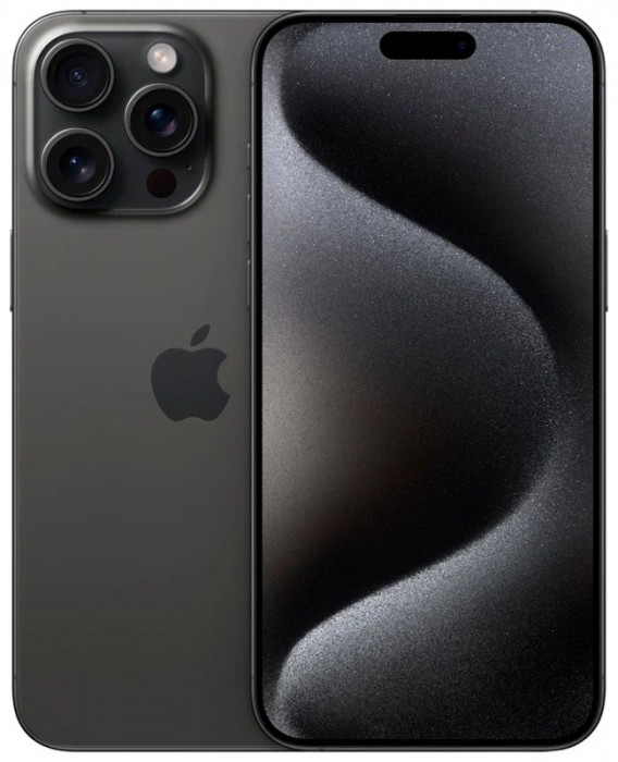 Смартфон Apple iPhone 15 Pro Max 1TB Черный (Black Titanium) eSim (Без RuStore)