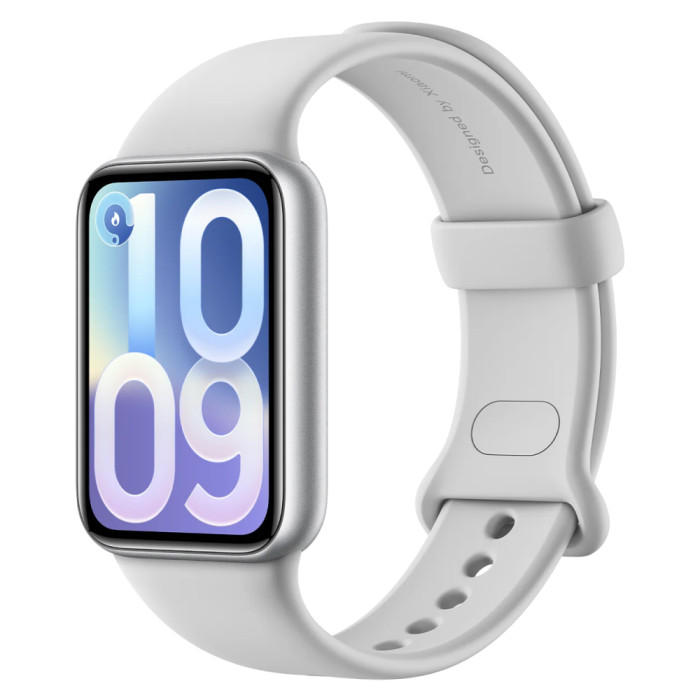 Фитнес-браслет Xiaomi Smart Band 10 Pro Серебристый (Glacier Silver)