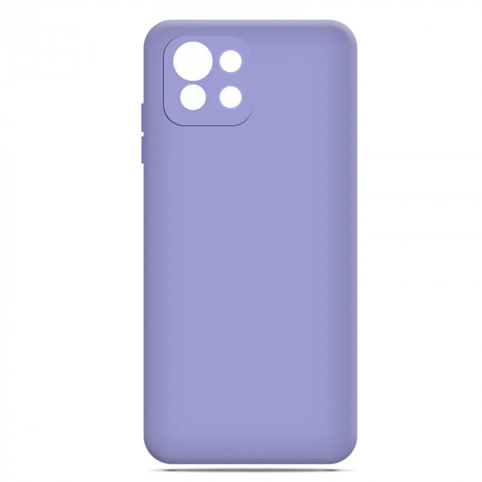 Чехол Silicone case для Xiaomi 11 Lite Сиреневый