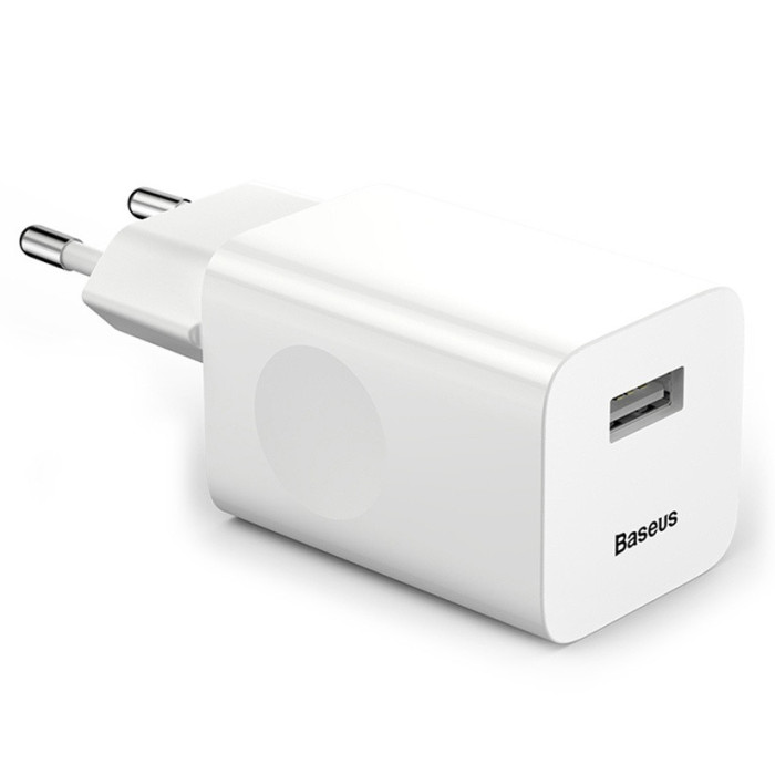 Зарядное устройство Baseus Charging Quick Charger Белый (CCALL-BX02) | Фото 2 из 2