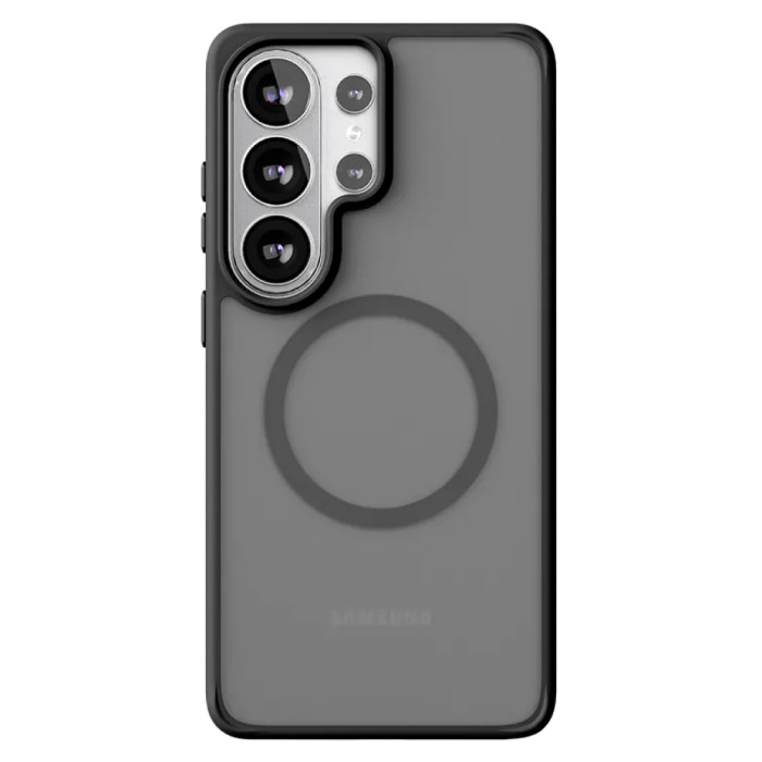 Чехол защитный VLP LITE Bloom Case с MagSafe для Samsung Galaxy S26 Ultra, черный