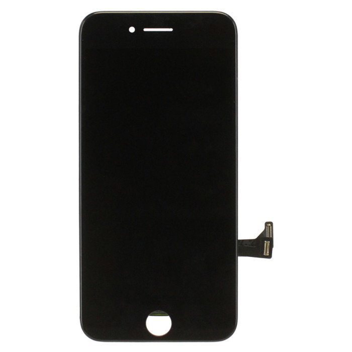 Дисплей для iPhone 8 в сборе с тачскрином(черный) COPY "HC" + глазок для камеры