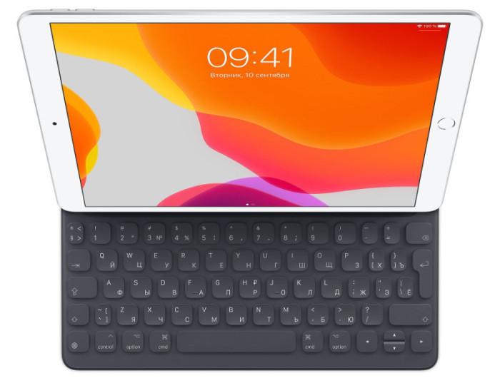 Клавиатура Apple Smart Keyboard для iPad 10.2, iPad Pro 10.5, Air 10.5 (MX3L2) | Фото 2 из 2