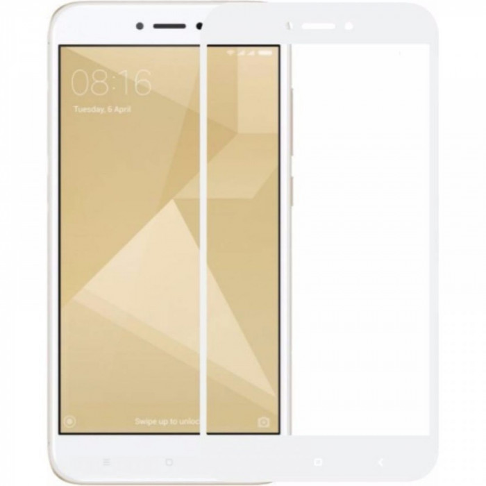 Защитное 3D стекло для Xiaomi Redmi 5A White