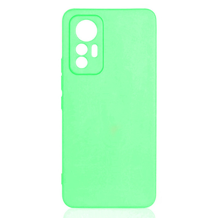Чехол Silicone case для Xiaomi 12 Lite Салатовый | Фото 2 из 2