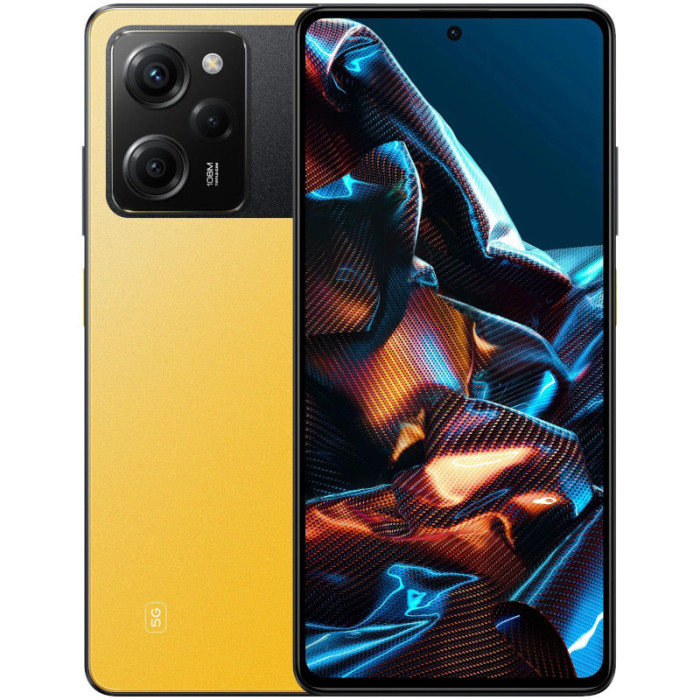 Смартфон Poco X5 Pro 5G 6/128GB Желтый (Yellow) | Фото 10 из 10