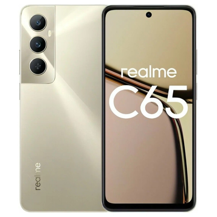 Смартфон Realme C65 6/128GB Золотой (Gold) EAC | Фото 1 из 3