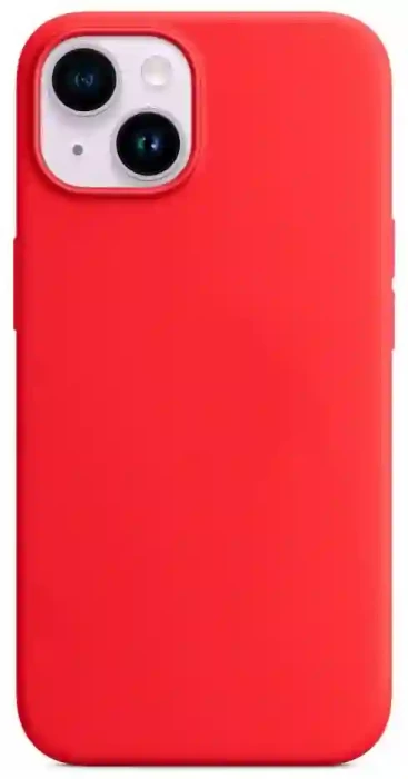 Чехол Silicone Case with Magsafe для iPhone 14 Pro Красный (Product Red) + iC | Фото 1 из 1