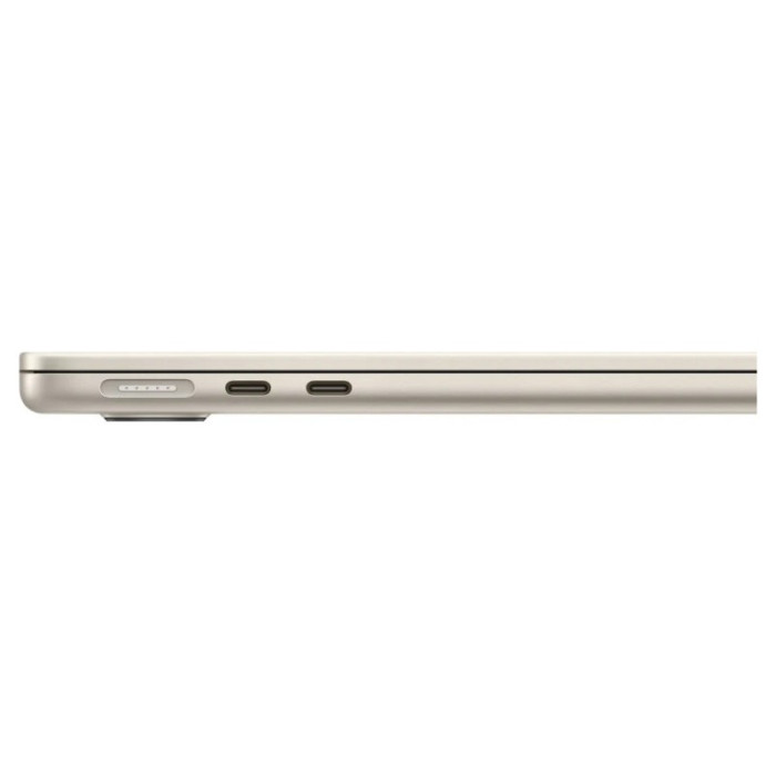 Ноутбук Apple MacBook Air 13 2025 MC6A4 (Apple M4, 24GB/512GB, 10-Core CPU, 10-Core GPU) Сияющая звезда (Starlight) | Фото 5 из 5