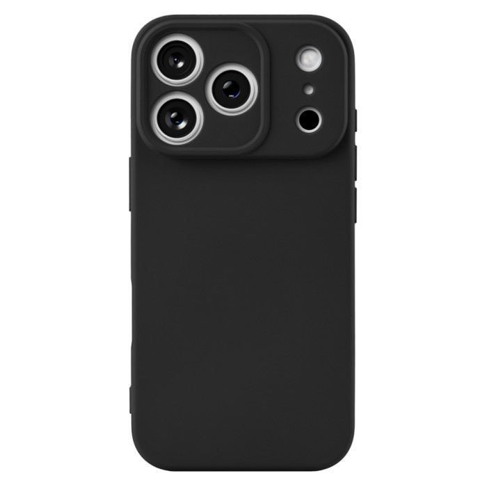 Чехол защитный Rocket Sense для iPhone 17 Pro, soft-touch матовый, TPU, чёрный