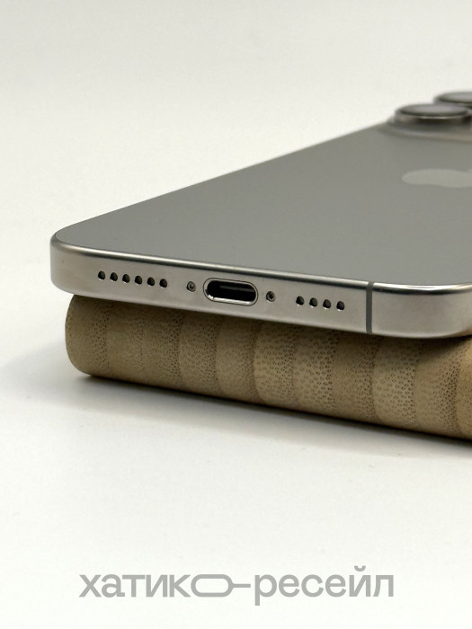 Уценка Смартфон Apple iPhone 16 Pro Max 256GB Натуральный титан (Natural Titanium) nano SIM + eSIM | Фото 4 из 5