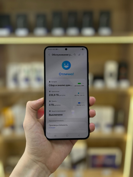 Б/У Смартфон Samsung Galaxy S23+ 8/256GB Черный Фантом | Фото 3 из 3