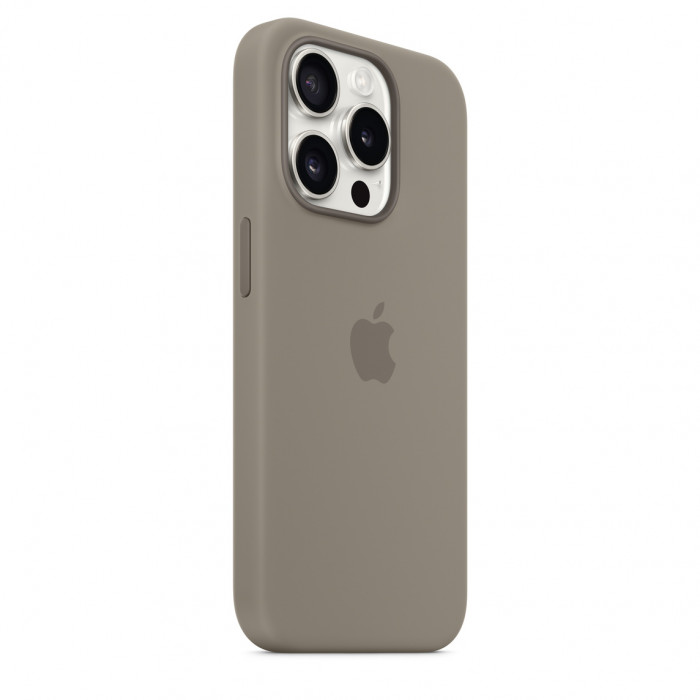 Чехол Silicone Case MagSafe для iPhone 15 Pro Clay