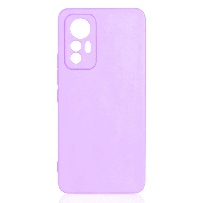 Чехол Silicone case для Xiaomi 12 Lite Сиреневый | Фото 2 из 2