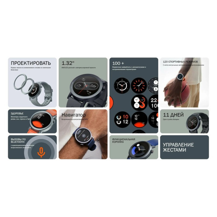 Умные часы CMF by Nothing Watch Pro 2 Оранжевый | Фото 2 из 7