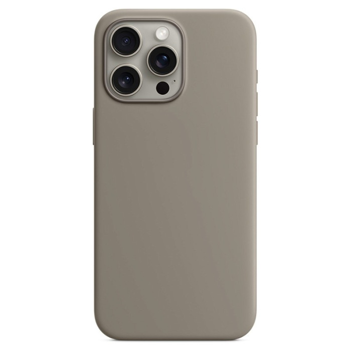Чехол накладка Silicone Case для iPhone 15 Pro Серый | Фото 1 из 1