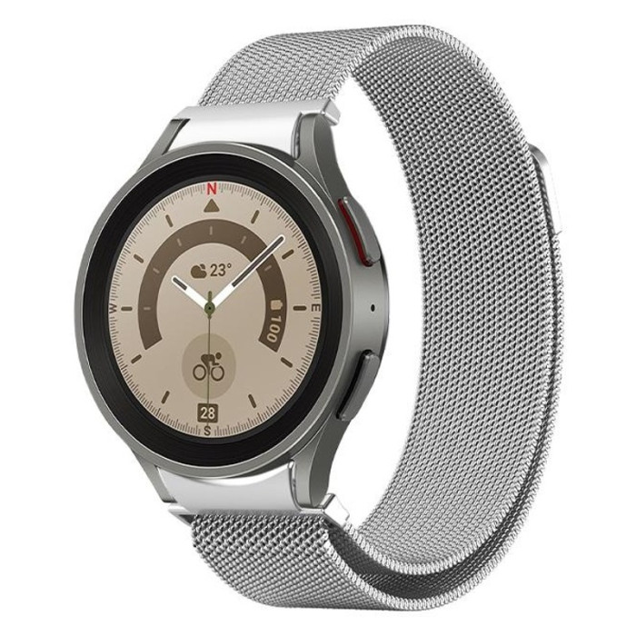 Ремешок из нержавеющей стали VLP Milanese Band для Samsung Galaxy Watch 40/44мм Серебристый | Фото 1 из 1