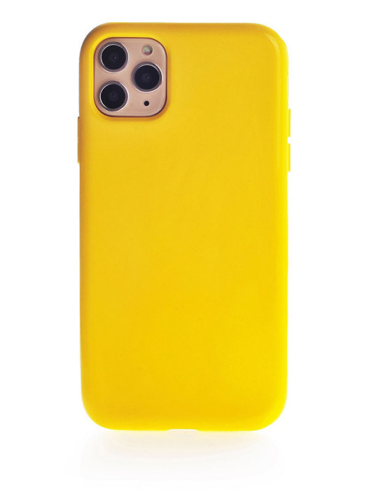 Чехол-накладка KeepHone для Apple iPhone 11 Pro Max Полупрозрачный (Золотая окантовка) | Фото 2 из 2